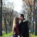 parís eiffel tower couple pigeons lights blue love romance umbrella arc de triomphe